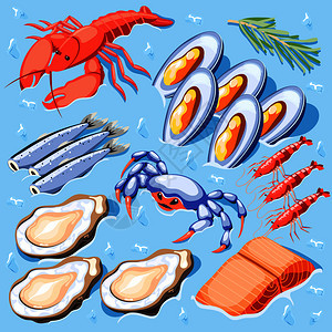 麻辣鲜香入画来 小龙虾插画中的水产品美学